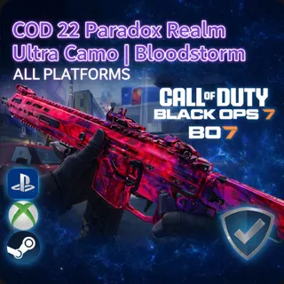 COD 22 Paradox Realm Bloodstorm Camo