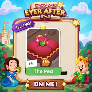 The Pea 1 Star ⭐ （+ 1 Free Card） Monopolygo Go