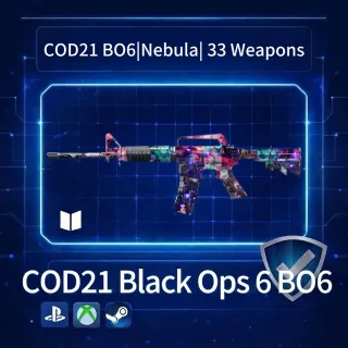 COD21 Black Ops 6 BO6|Nebula| 33 Weapons