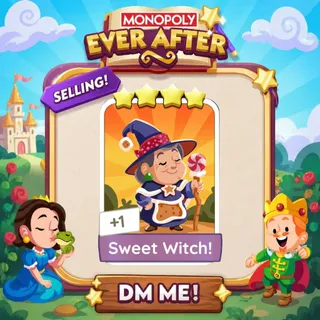 Sweet Witch 4 Star ⭐  Monopolygo Go