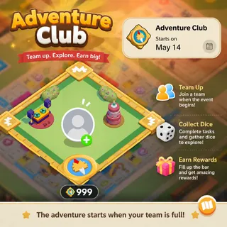 Monopoly Go Adventure Club 
