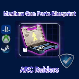ARC Raiders|Medium Gun Parts Blueprint