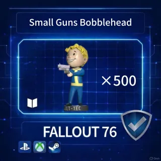 FALLOUT 76 Small Guns Bobblehead ×500