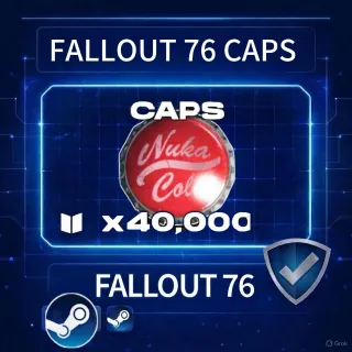 FALLOUT 76 CAPS ×40000