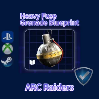 ARC Raiders|Heavy Fuse Grenade Blueprint