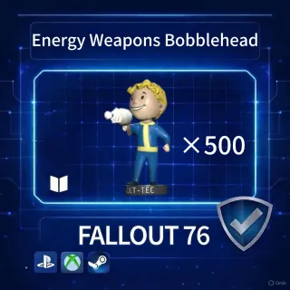 FALLOUT 76 Energy Weapons Bobblehead ×500
