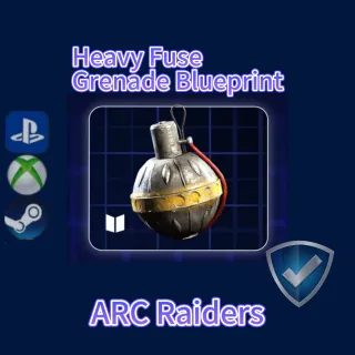 ARC Raiders|Heavy Fuse Grenade Blueprint