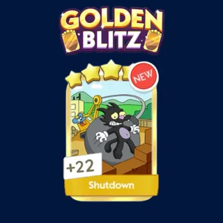 Shutdown GOLDEN BLITZ Monopoly Go
