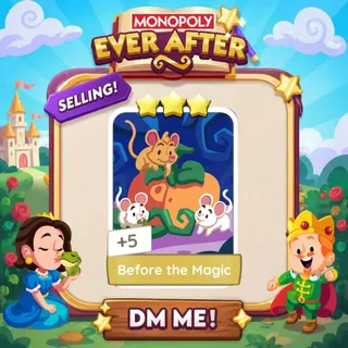 Before the Magic 3 Star ⭐  Monopolygo Go