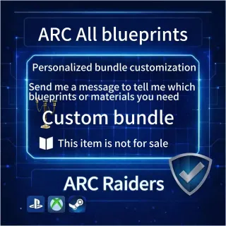 ARC Raiders| Personalized bundle customization（Not for sale）