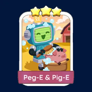 Peg-E & Pig-E Monopoly Go