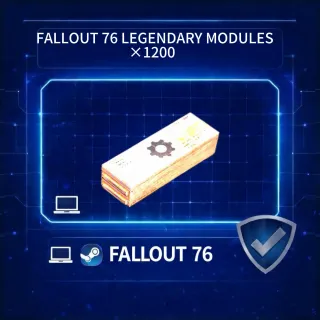 FALLOUT 76 LEGENDARY MODULES ×1200