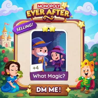 What Magic 2 Star ⭐ （+ 1 Free Card） Monopolygo Go