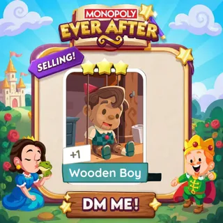 Wooden Boy 3 Star ⭐  Monopolygo Go