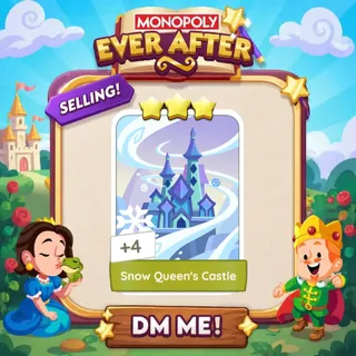 Snow Queen Castle 3 Star ⭐  Monopolygo Go