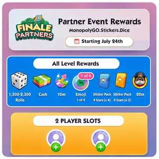 Monopoly GO Finale Partners 2 SLOT