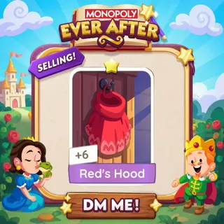Red Hood 1 Star ⭐ （+ 1 Free Card） Monopolygo Go