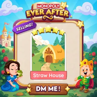 Straw House 5 Star ⭐  Monopolygo Go