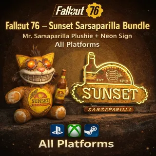 FALLOUT 76 Sunset Sarsaparilla