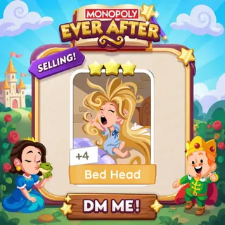 Bed Head 3 Star ⭐  Monopolygo Go