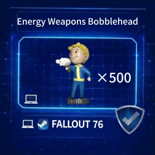 FALLOUT 76 Energy Weapons Bobblehead ×500