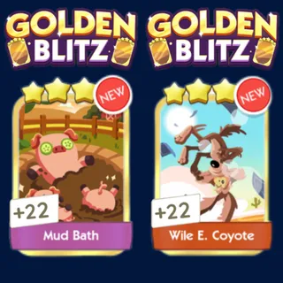 Mud Bath & Wile E. Coyote Monopoly Go 