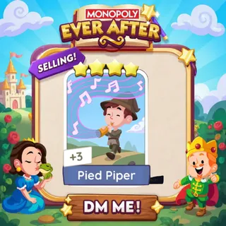 Pied Piper 4 Star ⭐  Monopolygo Go
