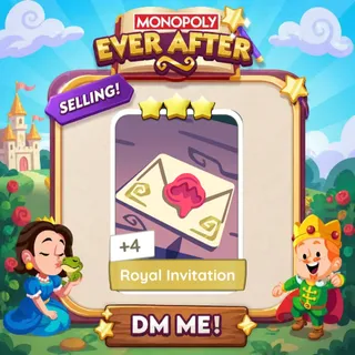 Royal Invitation 3 Star ⭐  Monopolygo Go
