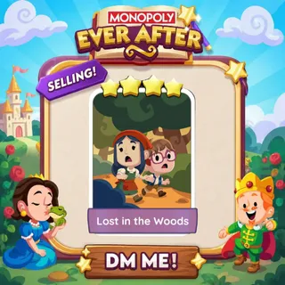 Lost in the Woods 4 Star ⭐  Monopolygo Go