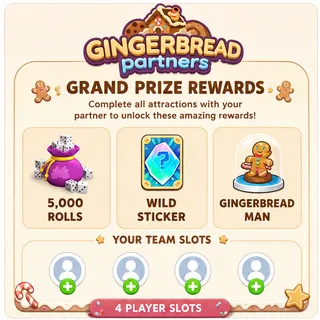GINGERBREAD partners 4 SLOT （72H Done）