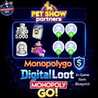 Monopoly Go Aqua Partners 20 SLOT Event （2239）