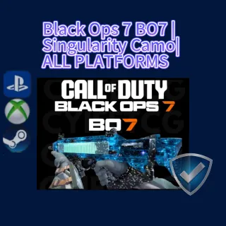 Black Ops 7 BO7 | Singularity Camo| ALL PLATFORMS