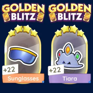 Monopoly go Tiara & Sunglasses