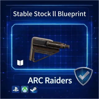 ARC Raiders|Stable Stock Il Blueprint