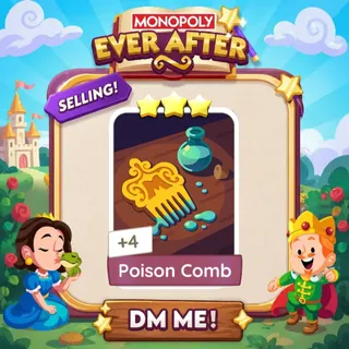 Poison Comb 3 Star ⭐  Monopolygo Go