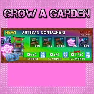 20x Artisan Container