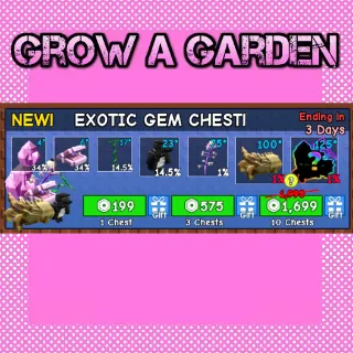 20x Exotic Gem Chest