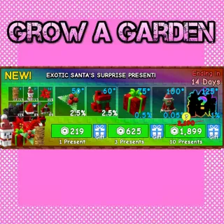 EXOTIC SANTAS SURPRISE PRESENT X20