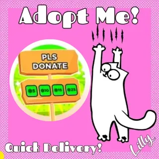 RBX x5000 - pls donate game