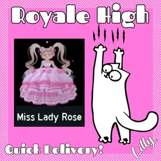 Miss Lady Rose Skirt