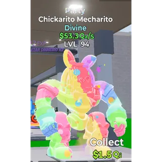 🎉 Chickarito Mecharito Party - Divine - Go up for Brainrots Fortnite