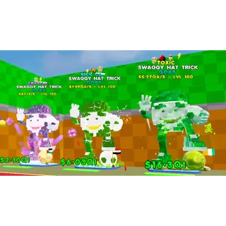 ⚽️ BUNDLE x3 Swaggy Hat Trick - Toxic, Kick Cup, Crystal (🏆⚡️☄️🔴☢️) - GOAT 5.27QA/s - Kick a Lucky Rot Fortnite