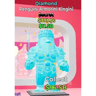 💎 New Diamond Penguini Armorini Kingini - Secret 39M/s - Steal the Brainrot Fortnite