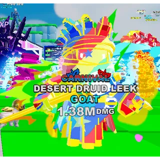 🌴🎉 CARNIVAL Desert Druid Leek - Plant 1.38M DMG - Plants vs Brainrots Fortnite