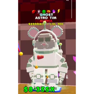 👻 NEW Ghost Astro Tim (🔴⚰️💀☄️🔮⚡️) - ALPHA 230QA/s - Kick a Lucky Rot Fortnite