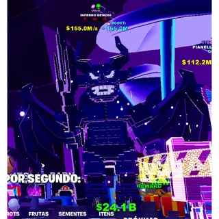 ⚫️ Void Inferno Demoni (🌌👽) - FORBIDDEN $155.0M/s - Plants vs Brainrots Fortnite