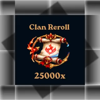 Sailor Piece Clan Reroll 25000x