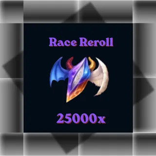 Sailor Piece Race Reroll 25000x