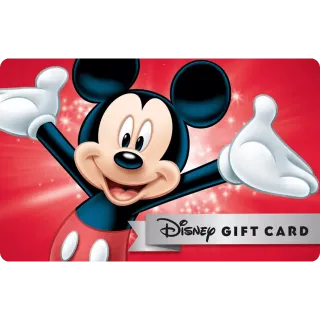 $500.00 USD Disney Giftcard - INSTANT DELIVERY