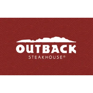 $400.00 USD Outback Steak Gift Card